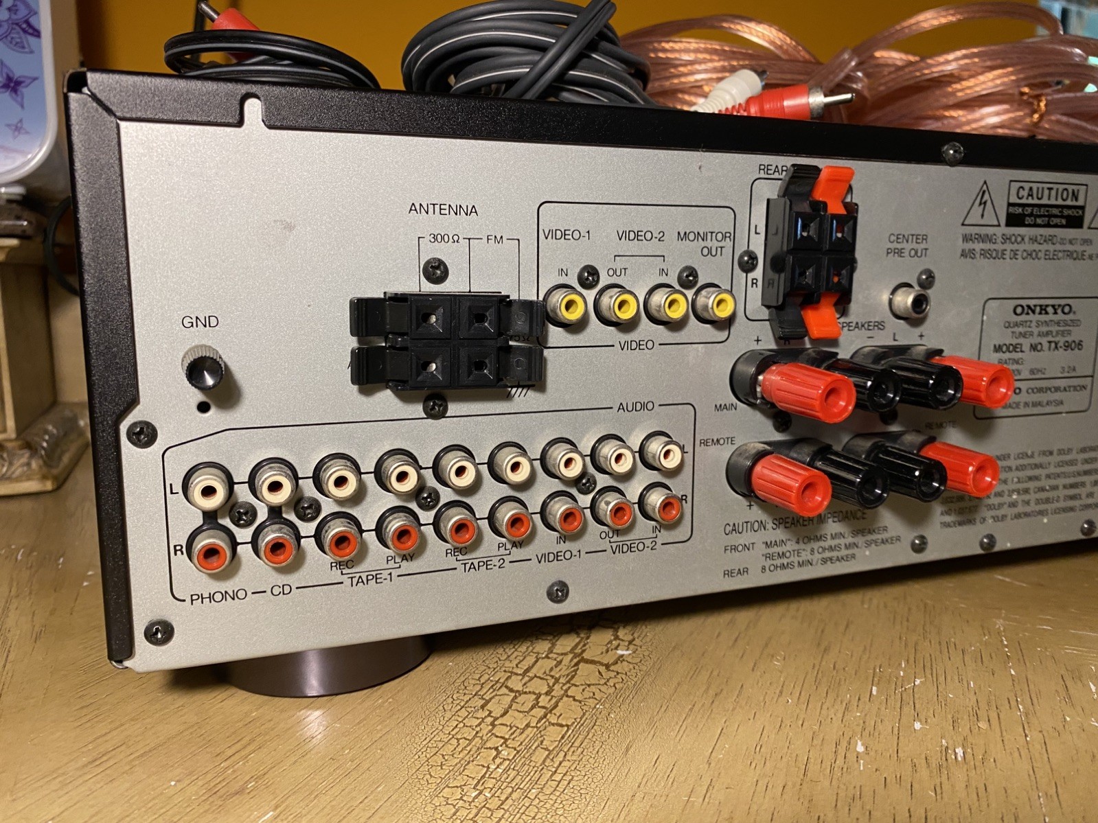 ​Vintage Onkyo TX-906 Audio Video Control Tuner Amplifier Receiver