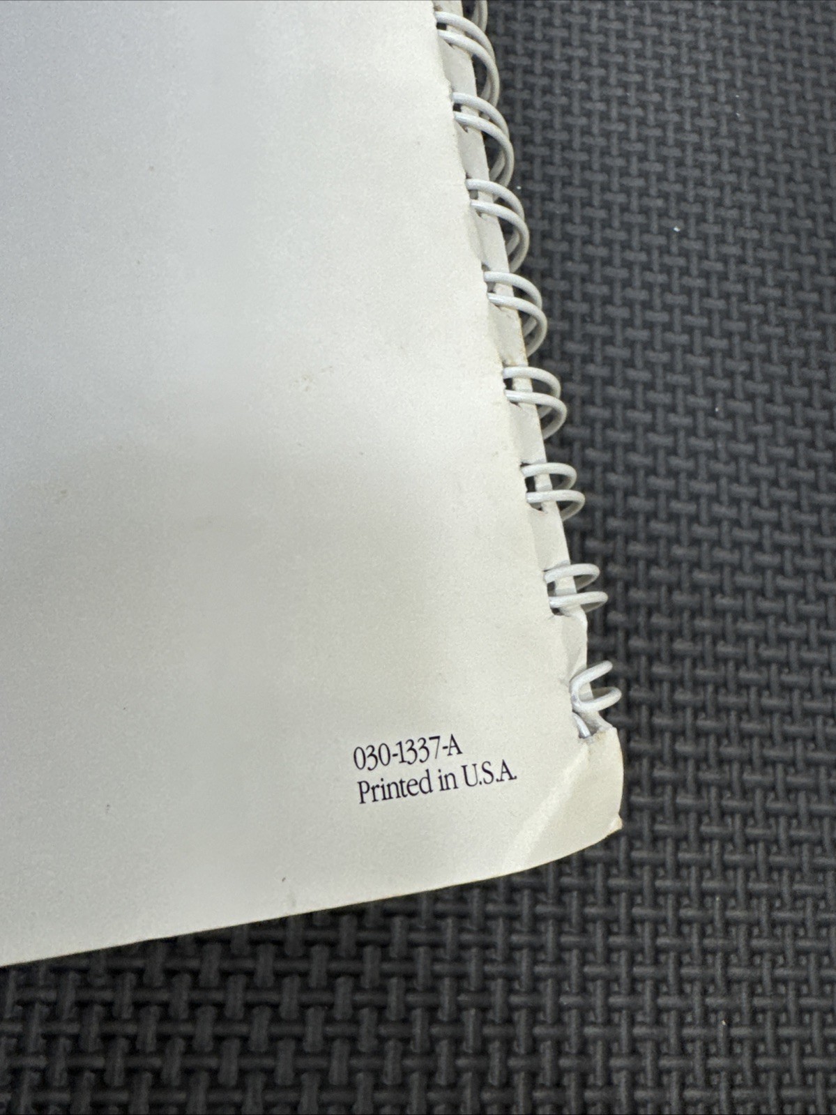 Apple Macintosh Se Owners Manual (Front Cover Damage Read)