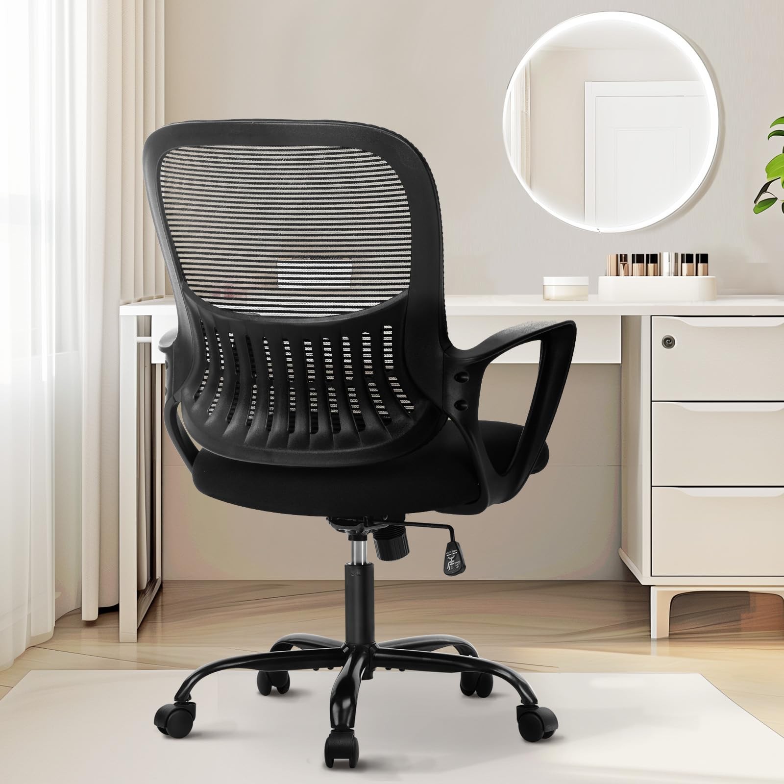 Home Office Managerial Executive Chair with Ergonomic Design, Mid-Back Mesh 3...