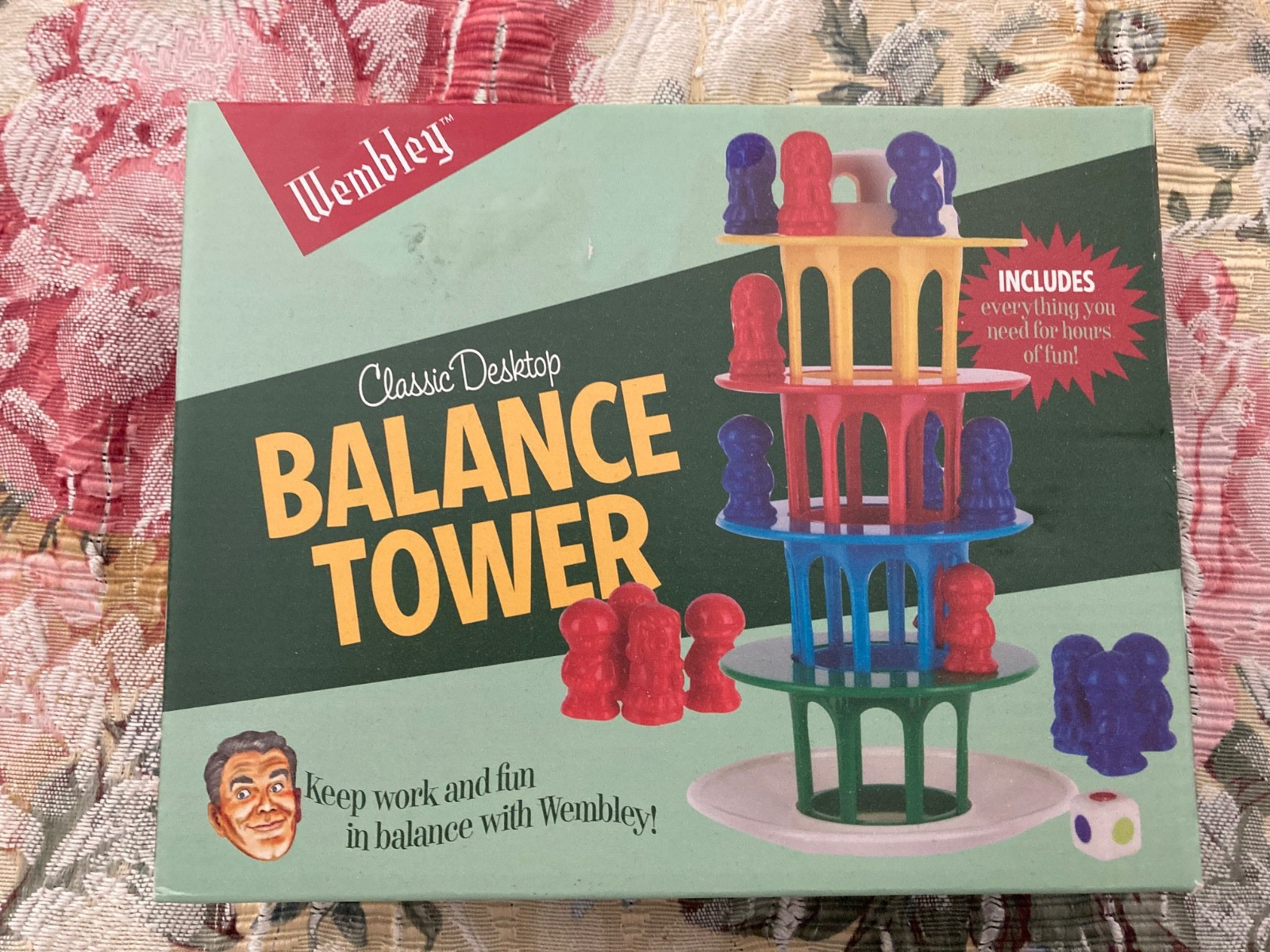 Wembley Classic Desktop Balance Tower Game Toy NEW IN SEALED PACKAGE