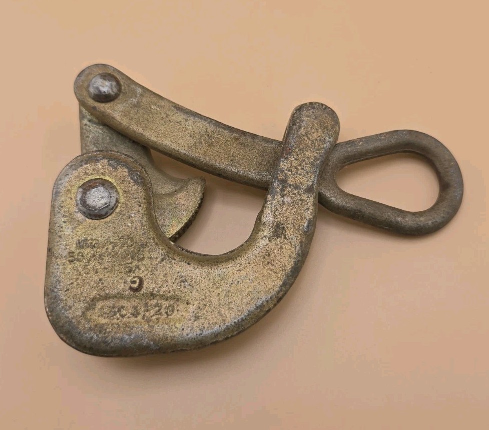 Vintage M. Klein & Sons Chicago USA 1604-20 Havens Grip Cable Puller 5000lb