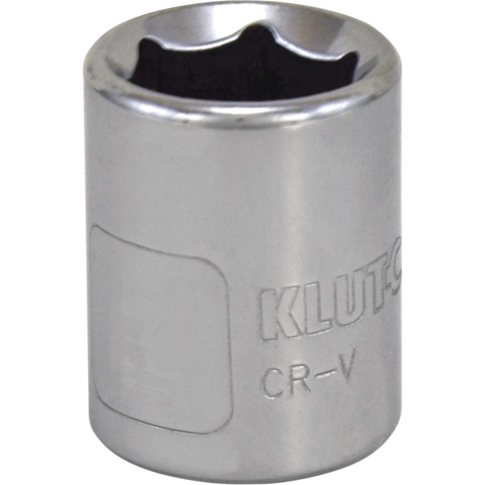 Klutch Socket, Metric, 15mm, 3/8in.-Drive, 6-Pt.