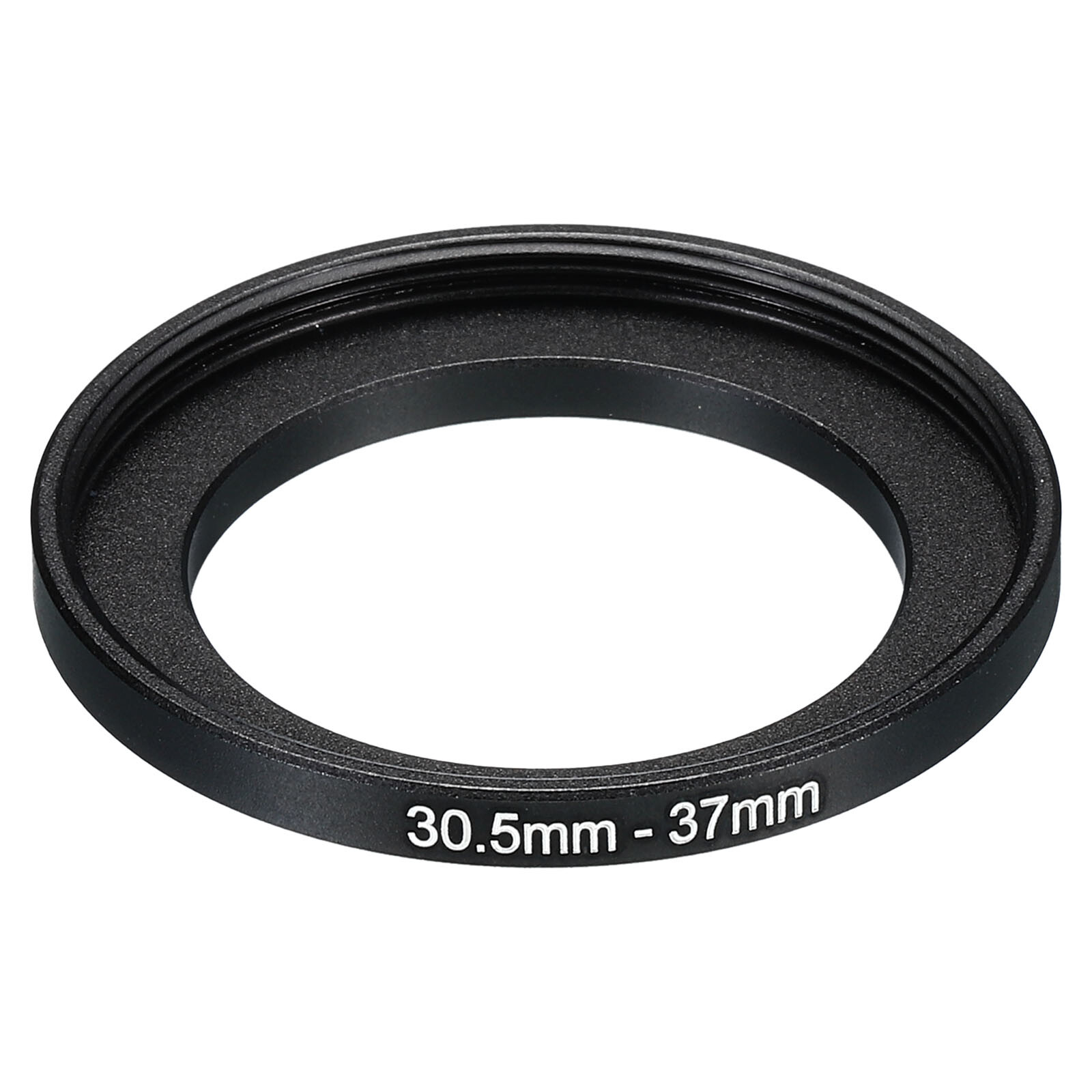 30.5mm-37mm Metal Step Up Ring, Camera Lens Filter Adapter Ring Black