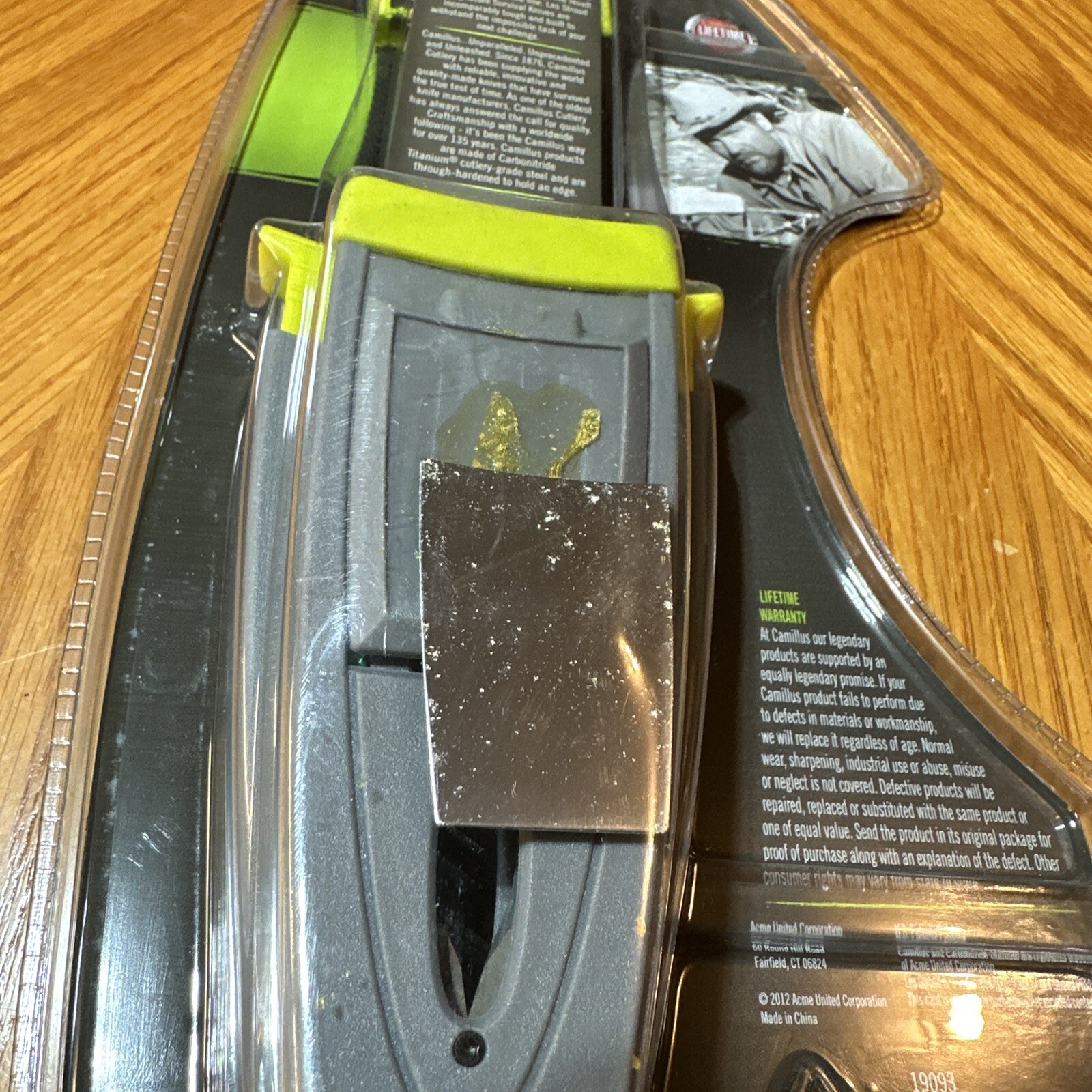 Camillus Les Stroud S.K. Mountain Ultimate Titanium Survival Knife Fixed Blade