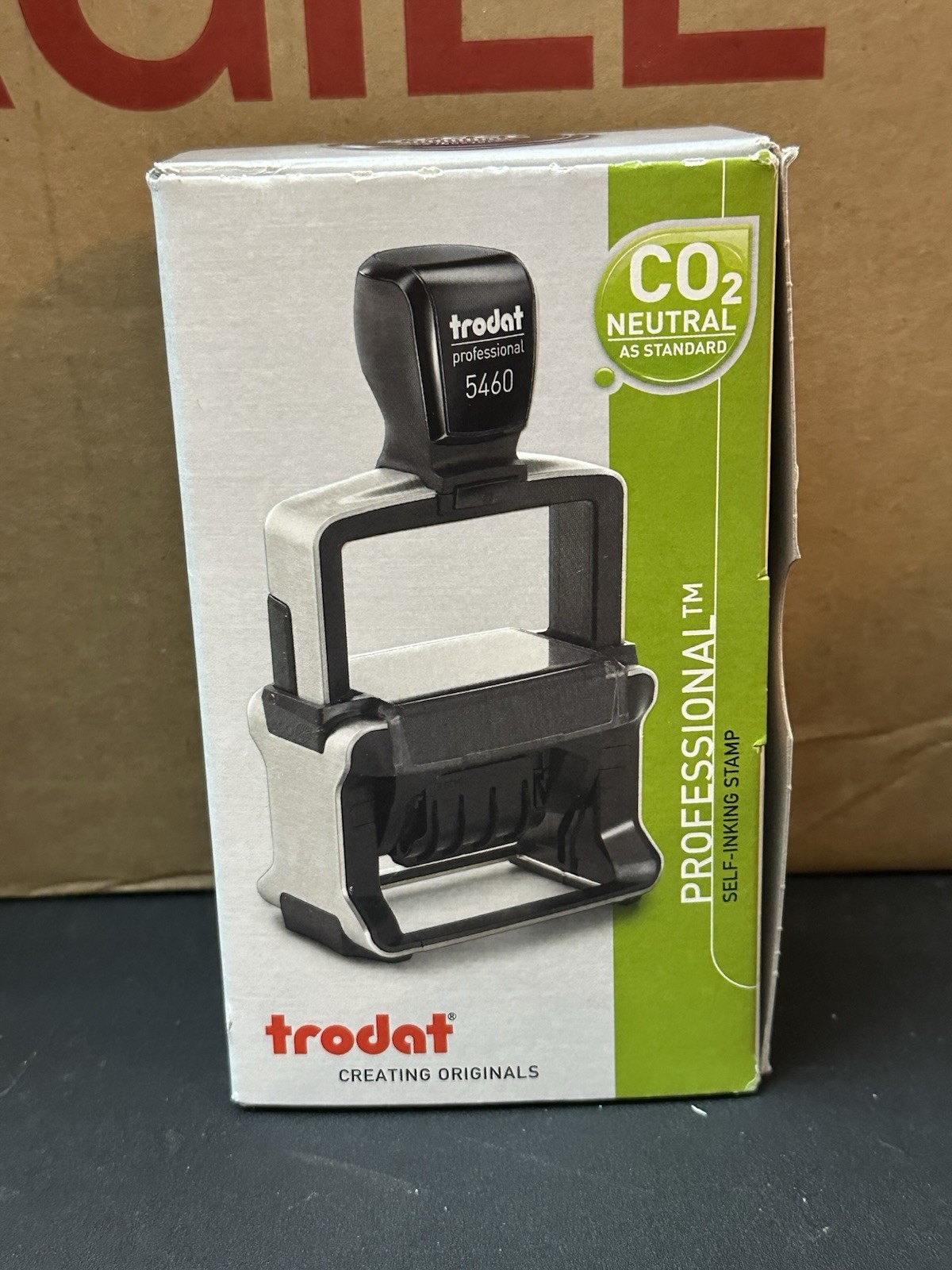Trodat Proffesional 5460 Date Stamp Years W/Black Ink Pad