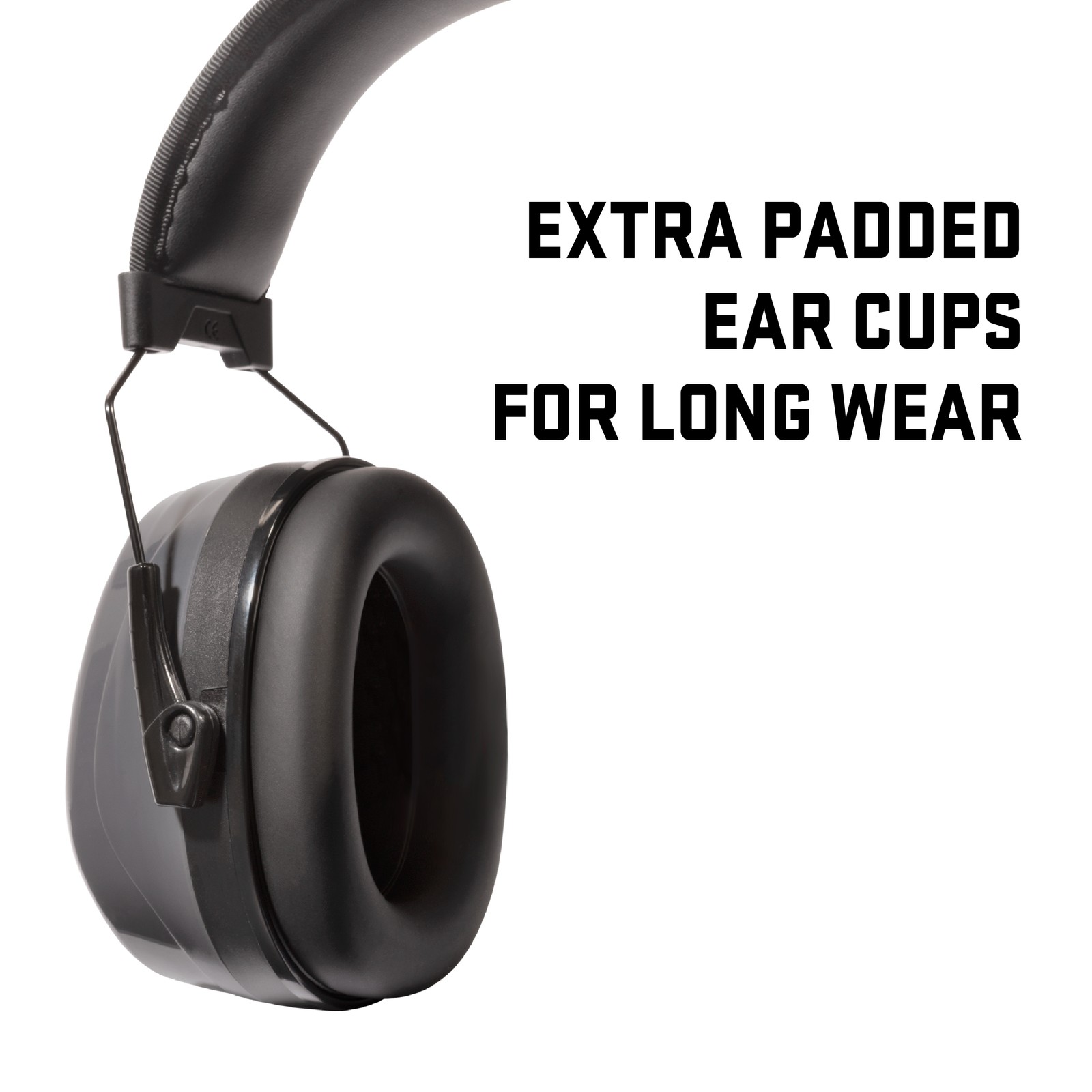 ULTRX™ Heavy Sound Defender Passive Earmuff, Gray