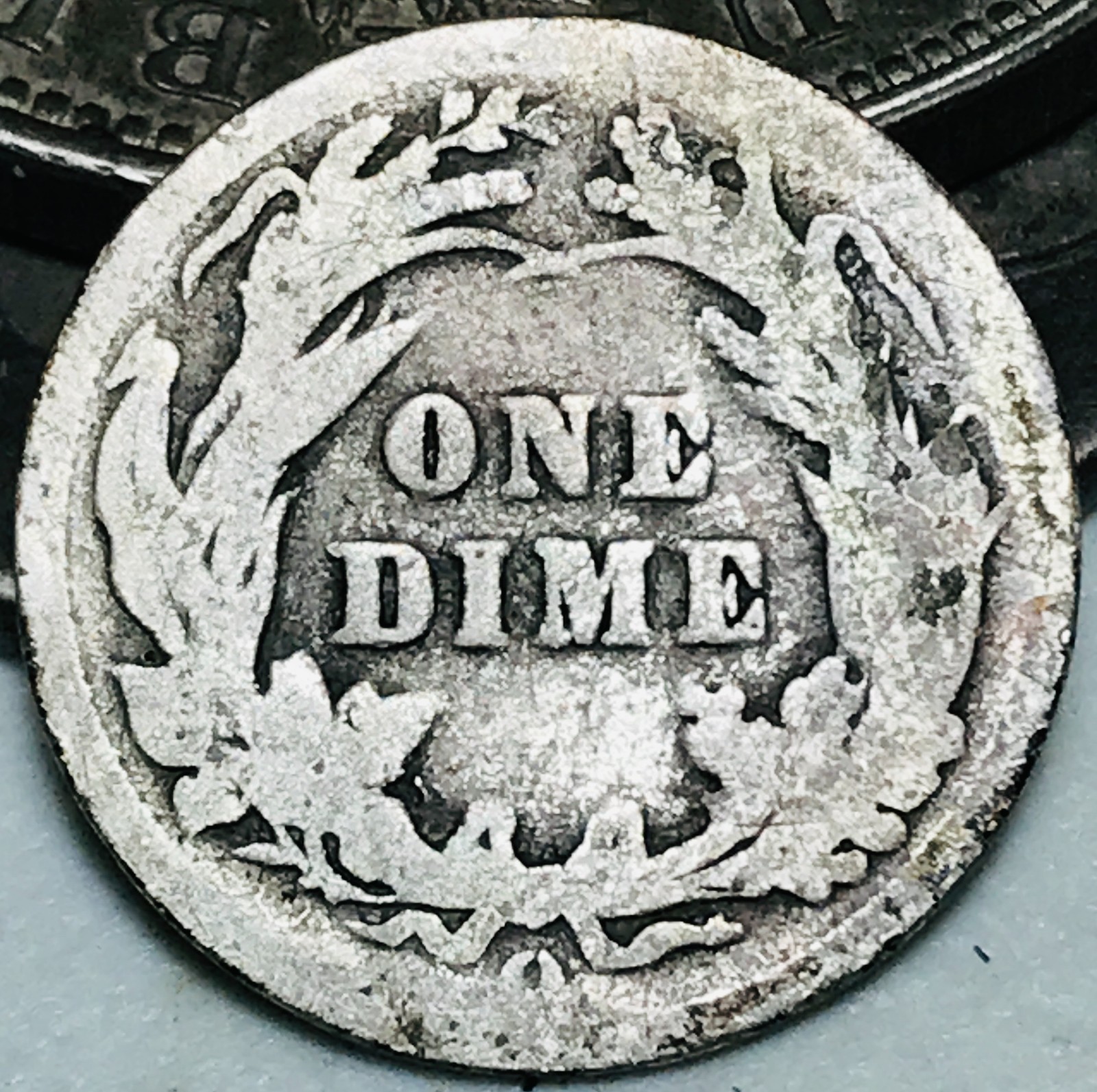 1898 O Barber Dime 10c Liberty Head Ungraded Circulated Silver US Coin CC27779