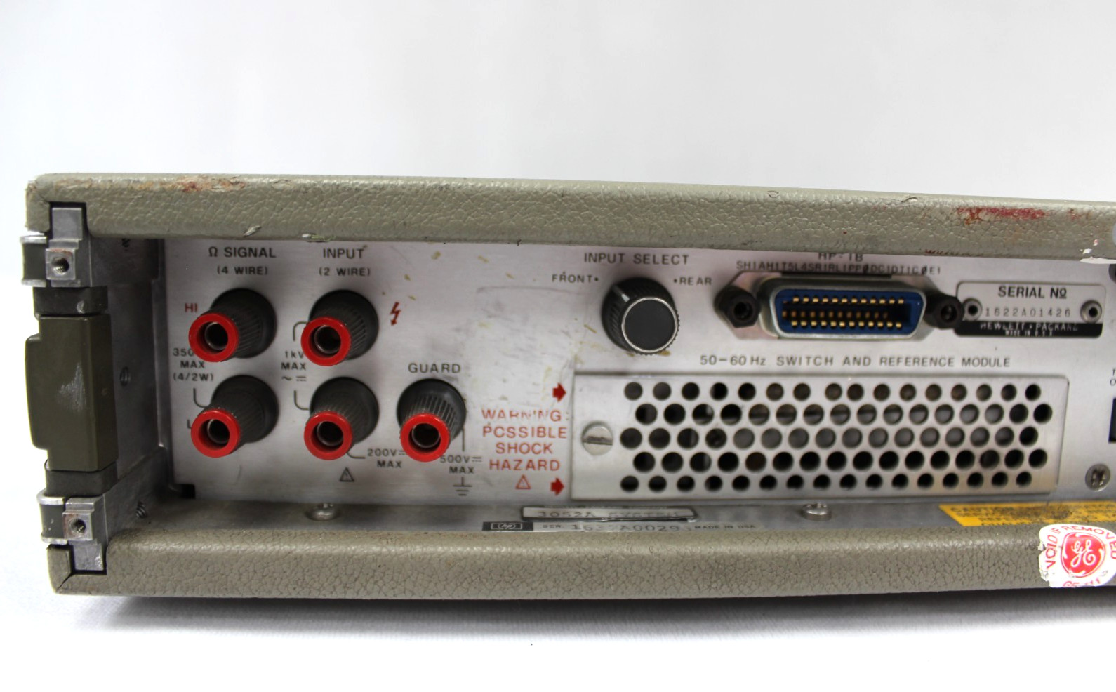 HP 3455A Digital Voltmeter Precision Bench DVM AC DC Measurement Instrument