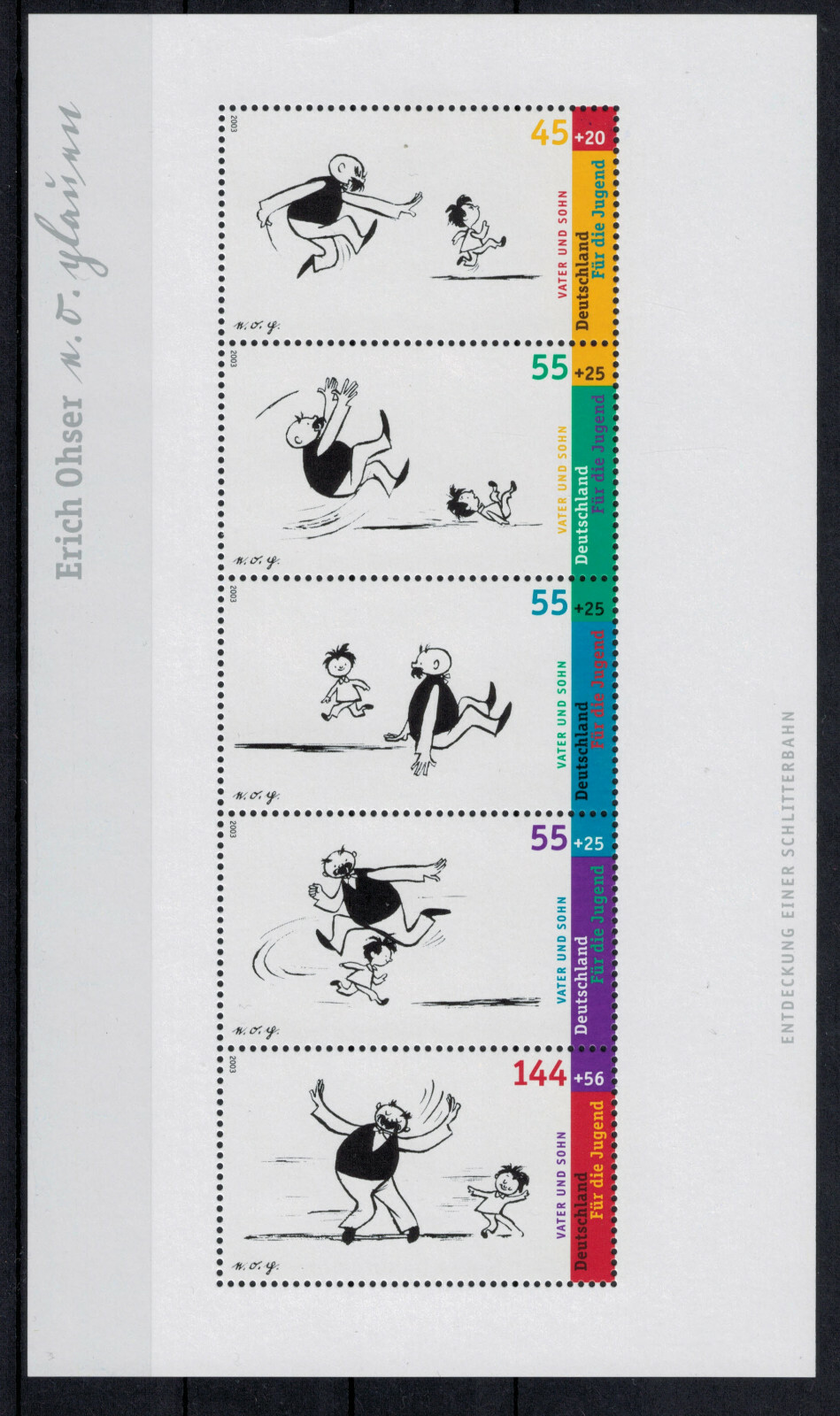 West Germany "Father and Son Stories" - Block 63 **
