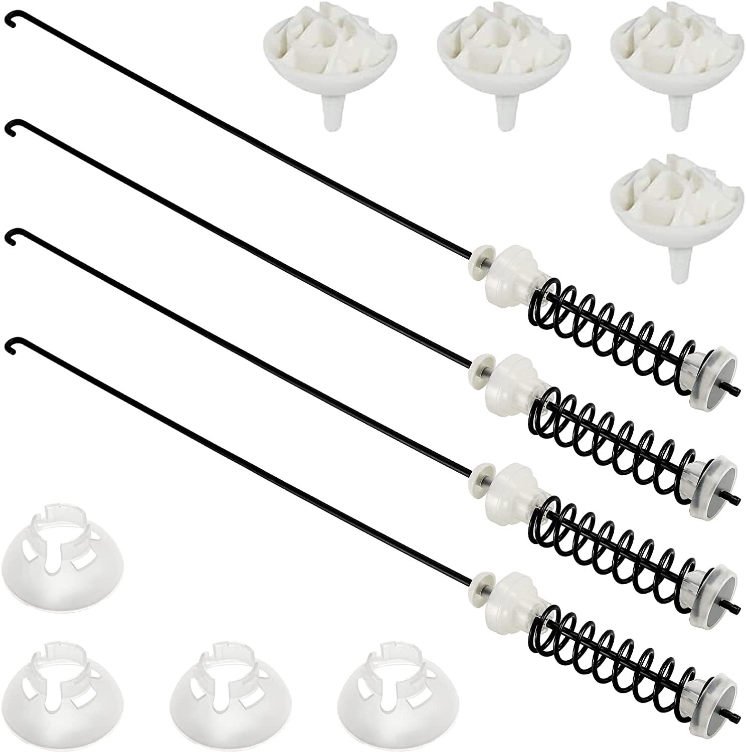 Suspension Rod Kit For Roper RTW4640YQ1 RTW4640YQ RTW4740YQ0 Automatic Washer