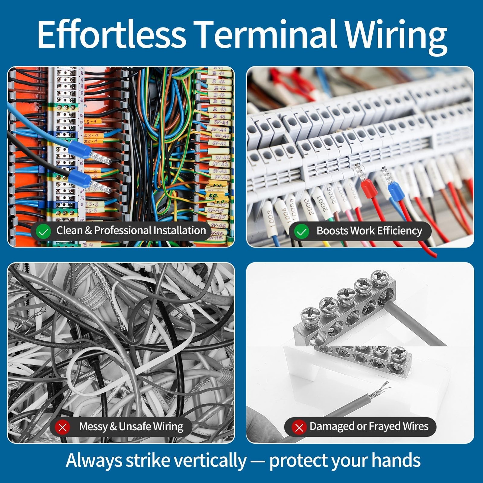 SRXECT Wire Ferrule Kit 1000PCS