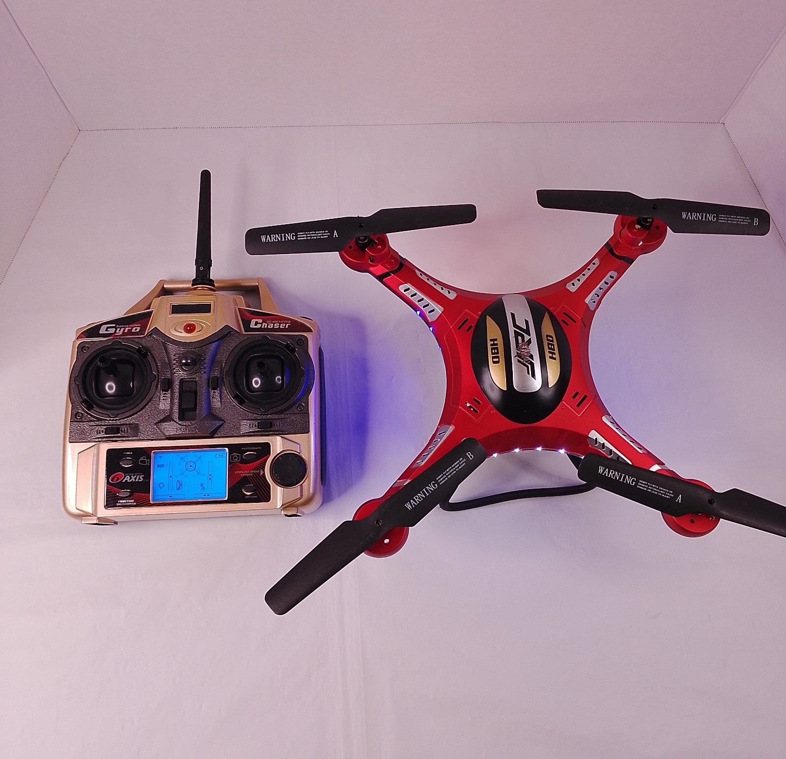 JJRC H8D 5.8GHz FPV Quadcopter Drone Bundle - Complete Factory Setup
