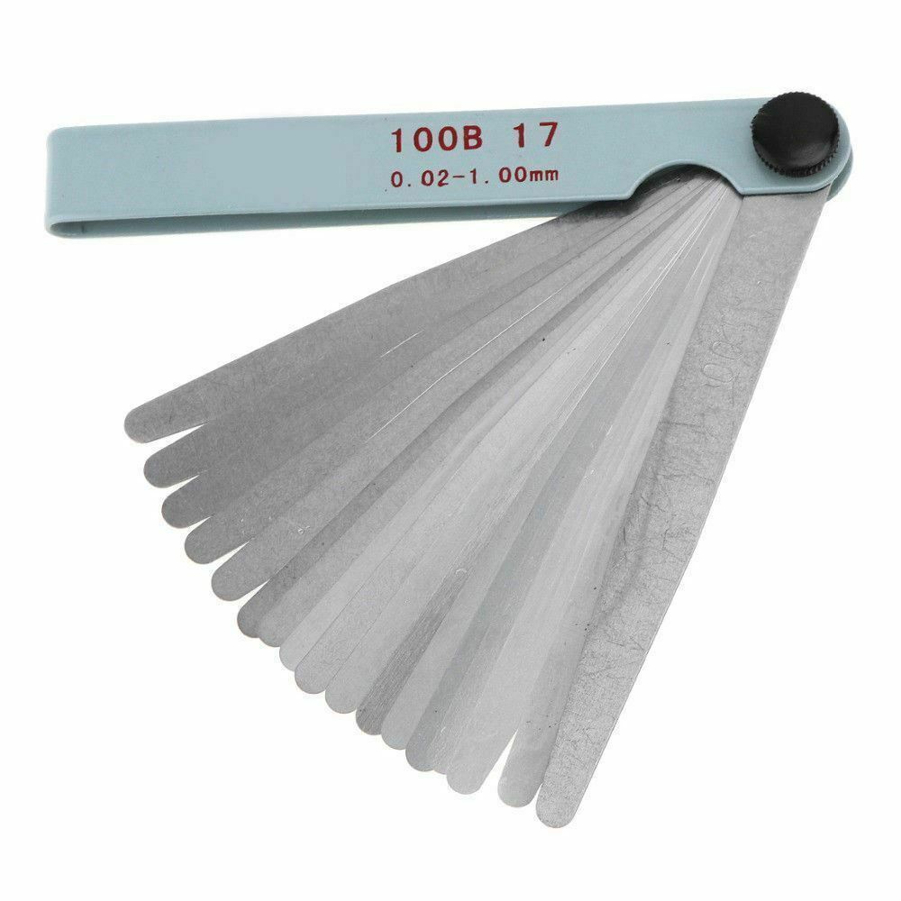 Stainless Steel Blade Feeler Gauge Gap Filler Silver for GY6 50 150cc Motorcycle