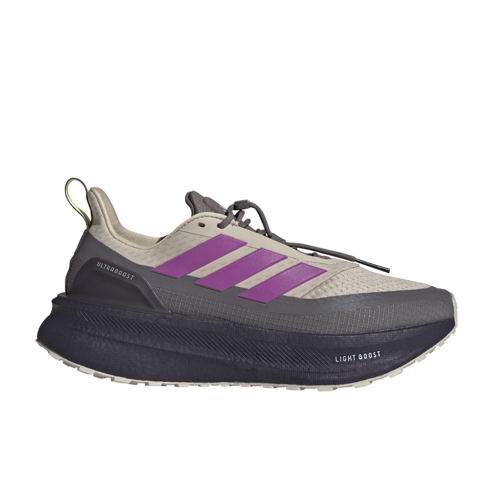adidas Ultraboost Ultra Boost 5 Climawarm Running  Womens Beige, Purple Sneakers