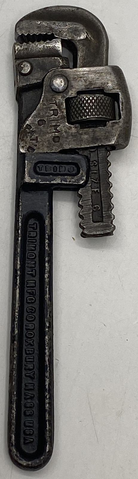 Vintage Trimo Size 6 " Rocker Size 6 Pipe Wrench TRIMONT MFG CO ROXBURY MASS USA
