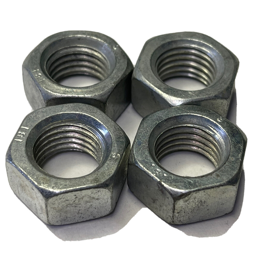4pcs M16 x 2 mm Pitch Steel Right Hand Thread Hex Nut Metric (JL068)