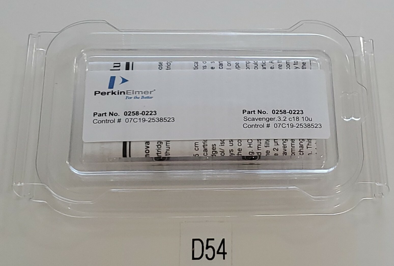 *NEW* PKG OF 2 Perkin Elmer 0258-0223 Control# 07C19-2538523 + Warranty!