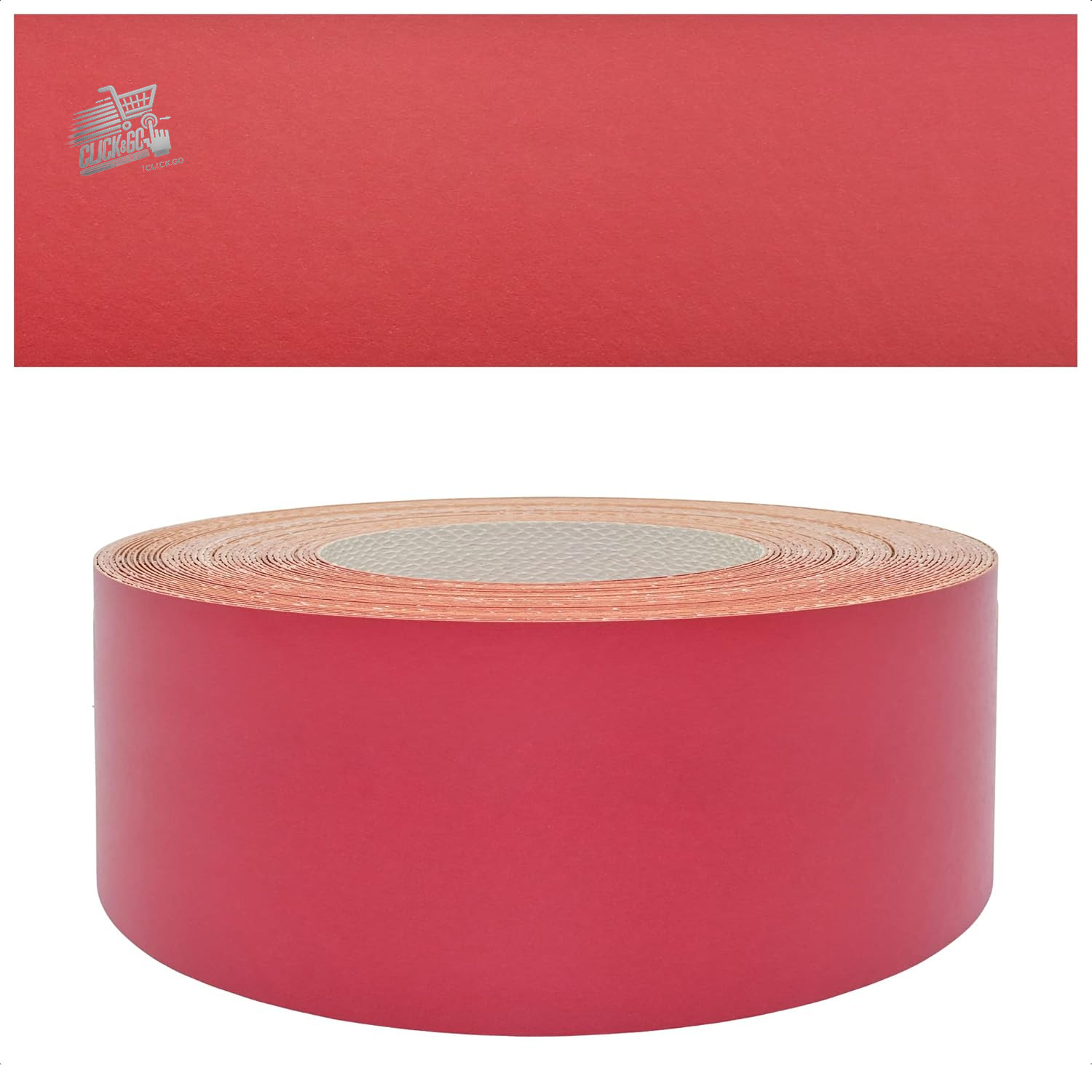 ® - Red Effect Edge | 45mm X 10M | Easy to Apply | Mel Kitchen Edge