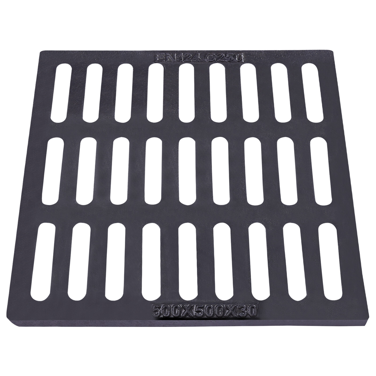 Cast Iron Sewer Grate Drain Catch Basin Cover Strainers Trench Drainage Outdoor