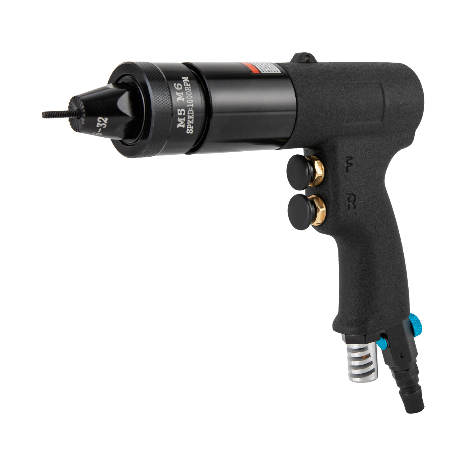 4 In 1 Heads Pneumatic Rivet Nut Gun Air Rivet Nut Pull Setter Tool With Filter