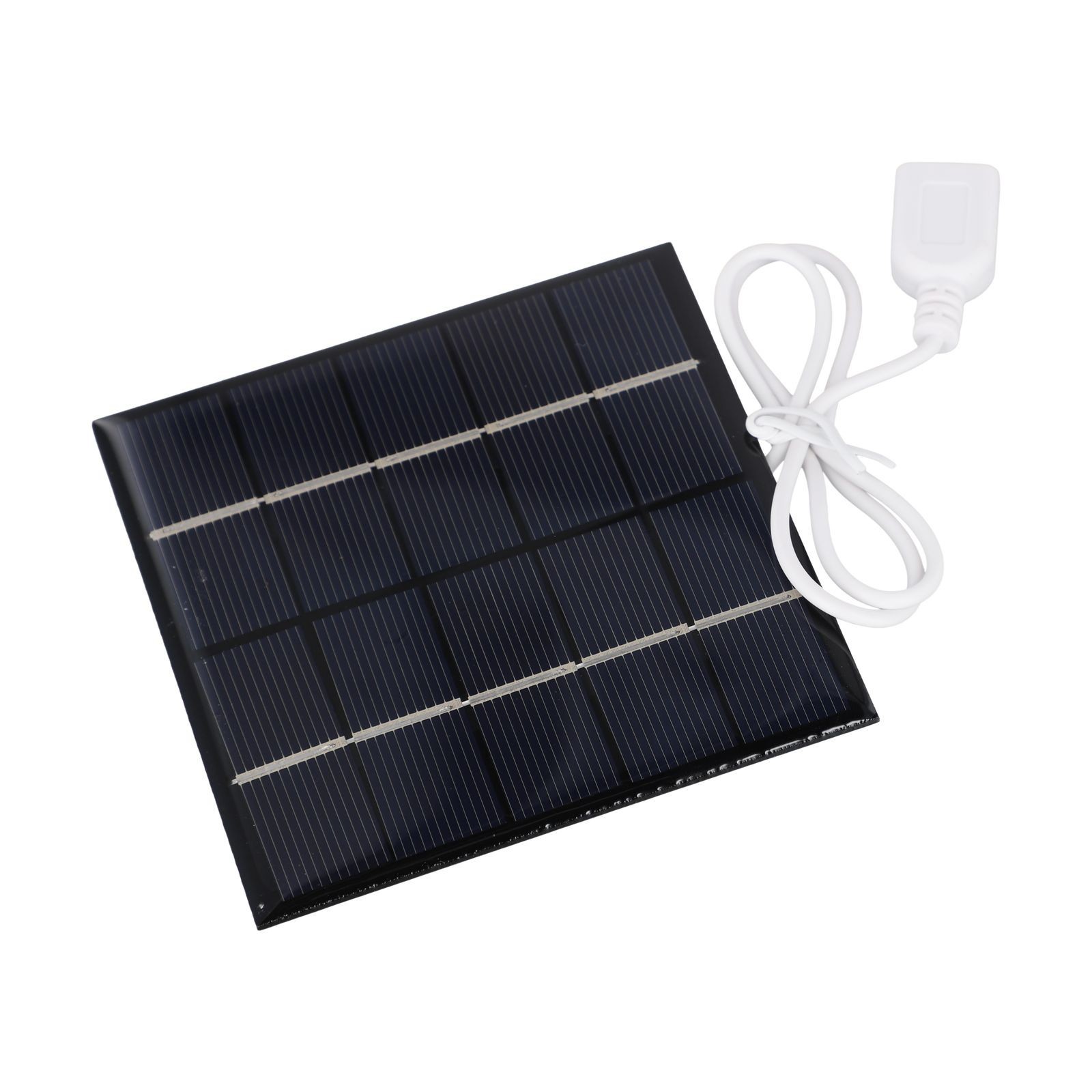 Portable Solar Panel 5W 5V Excellent Low Light Performance Compact Design