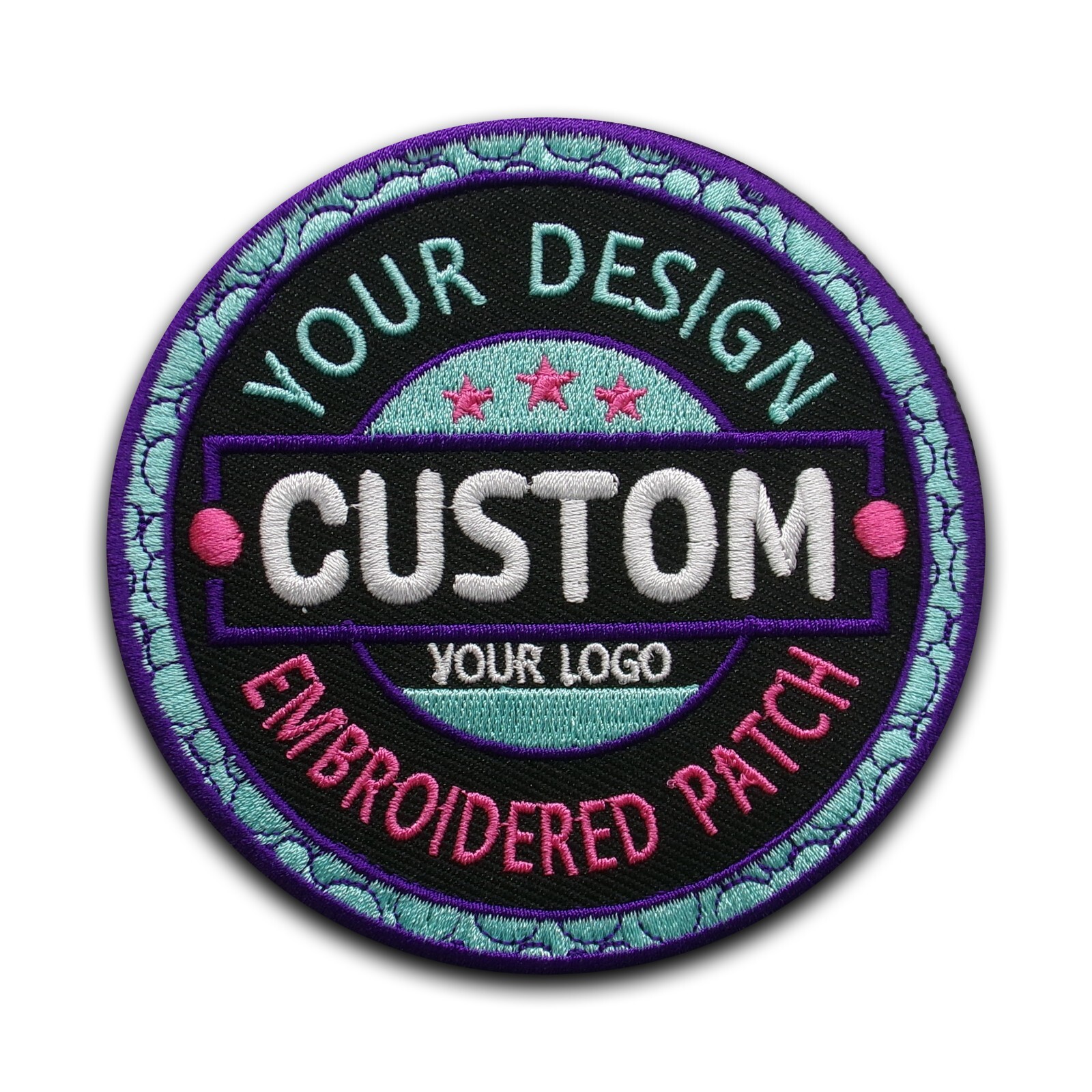 Custom Embroidered Personalized - Your Own Design Logo Image Patch