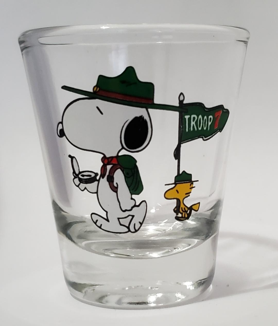 Troop Snoopy 1½oz. Shot Glass