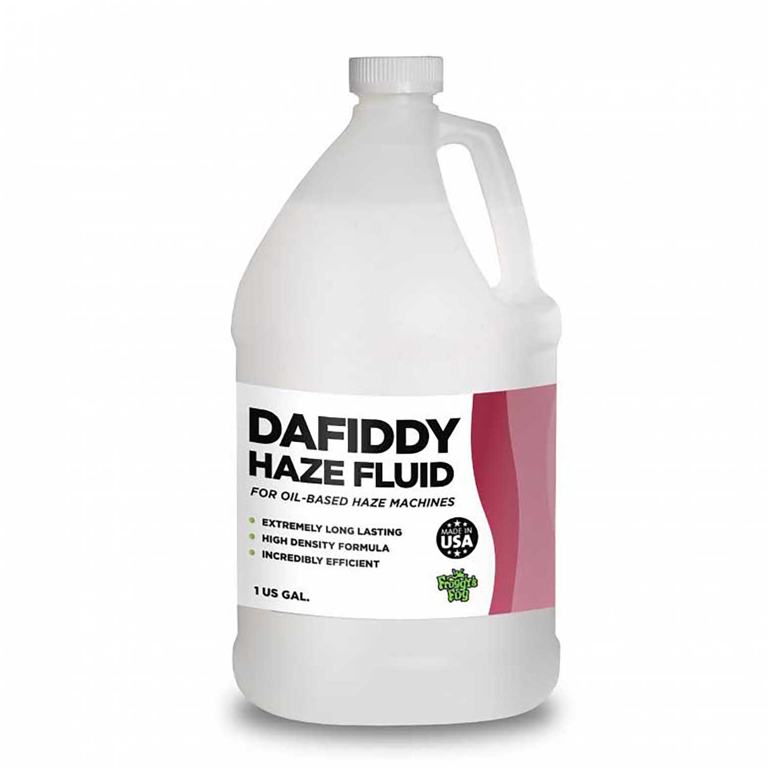 Froggy's Fog DaFiddy - Oil Based - Less Haze Juice Fluid for DF - 50 Machine