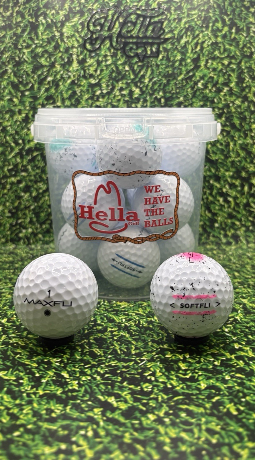 12 Pack MaxFli SoftFli (5A) White Golf Balls ~Hella Pristine~ #FreeShipping