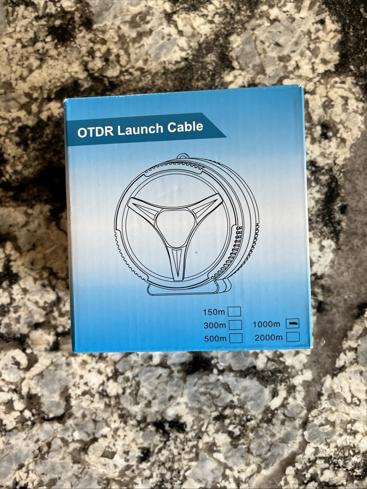 OTDR Launch Cable Box SCAPC-LCAPC 1000m Transmission Green