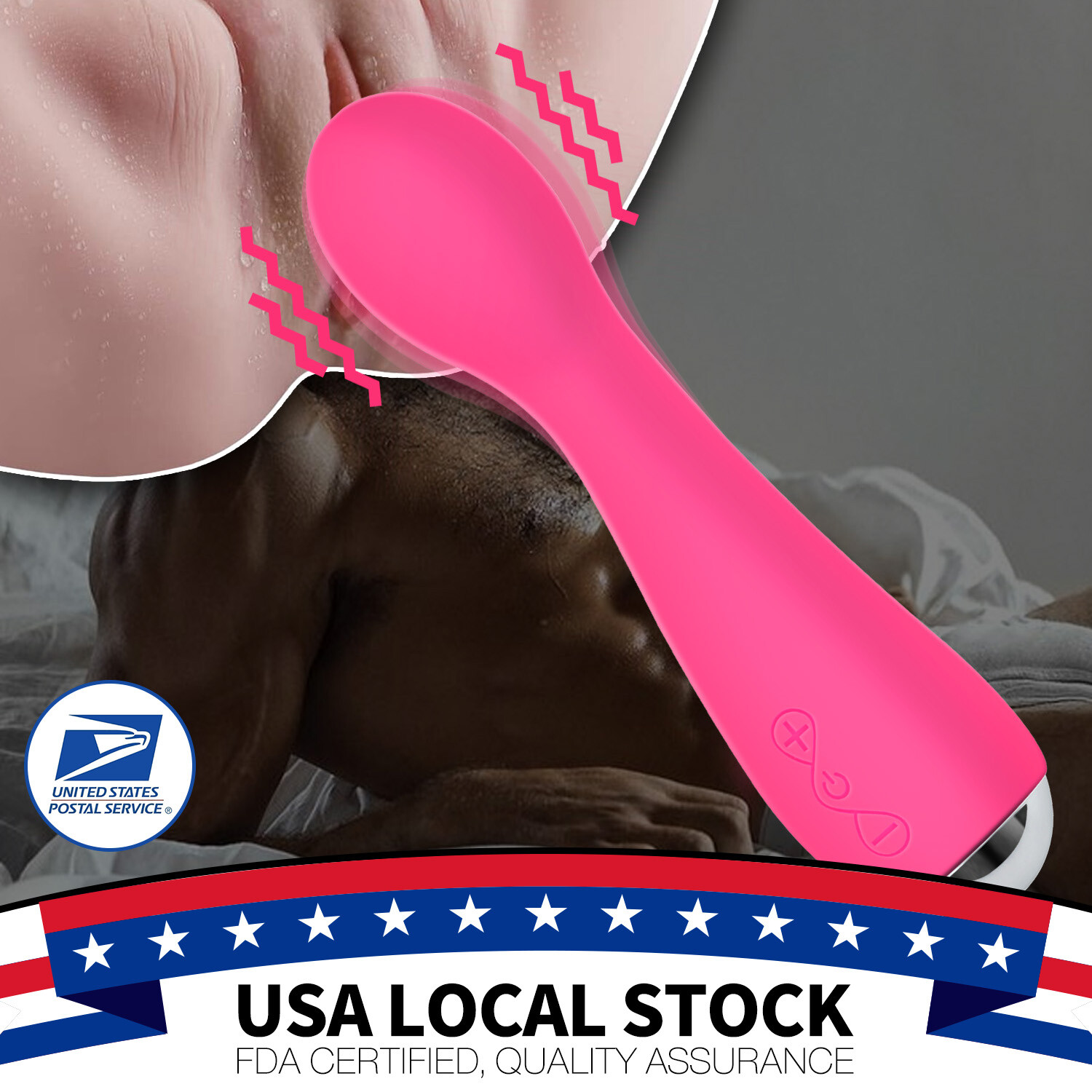 Clitoris Vibrator Women Sex Toy G-spot Stimulator Clit Labia Massager Orgasm USA