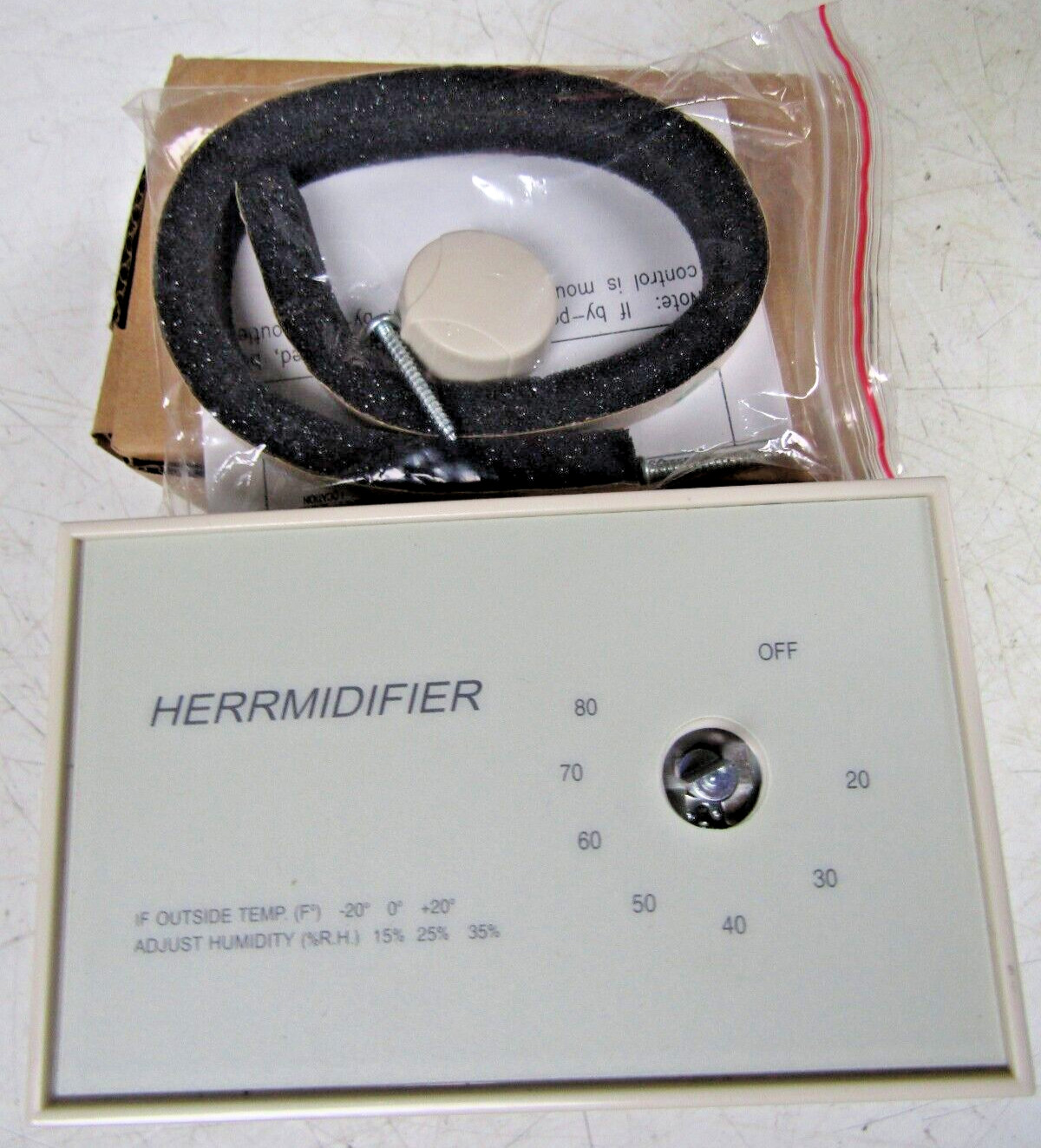🔥NEW HERRMIDIFIER MODEL 826 HUMIDISTAT HUMIDITY CONTROL