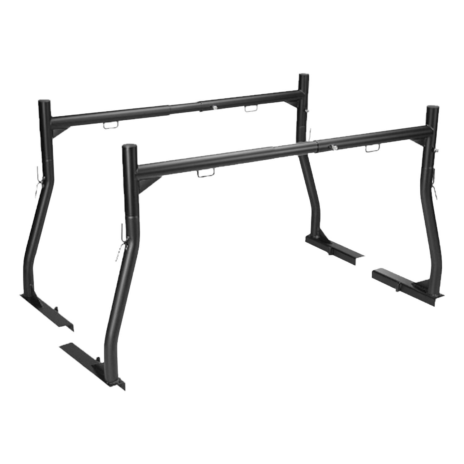 1Pair Extendable Truck Ladder Rack Non-Drilling Pick-up Bed Utility Adjustable T