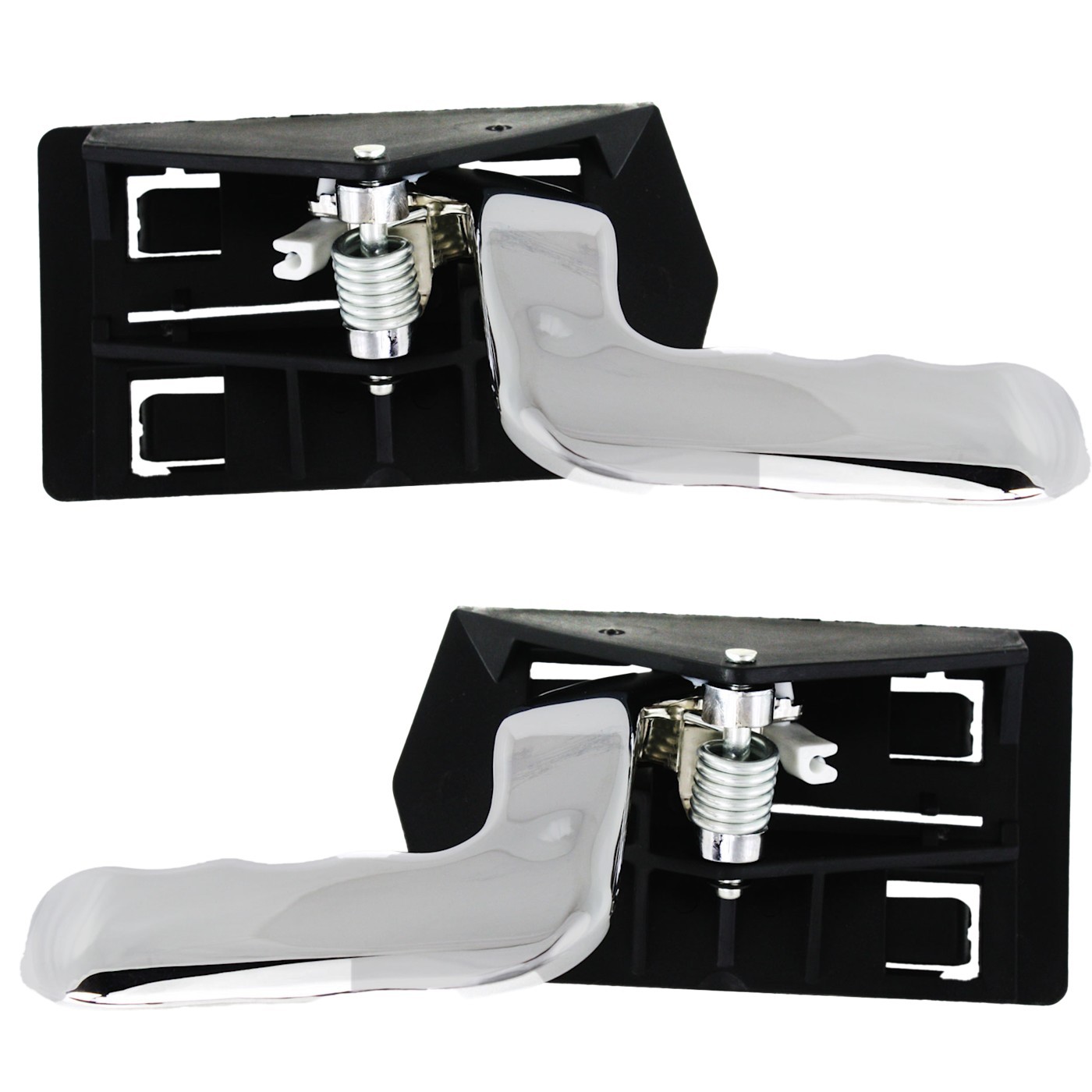 Front Interior Door Handle Set For 1999-2006 Chevrolet Silverado 1500 Chrome