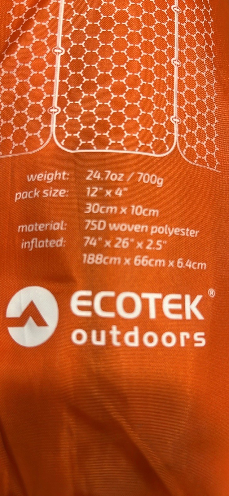 New Hybern Lynx Sleeping Pad Ultralight Self Inflating Camping Mat