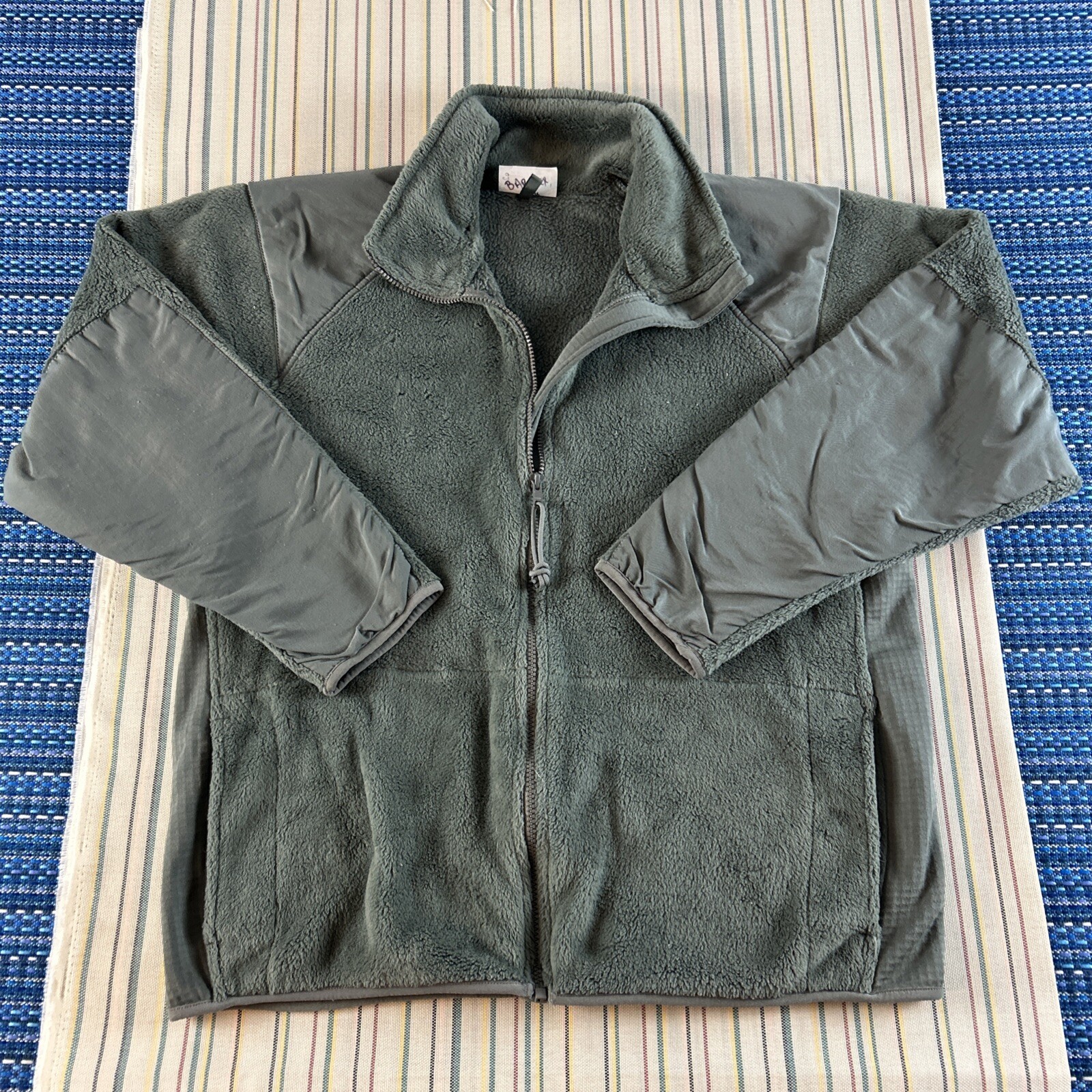 US Military Fleece Mens Large Regular Green Cold Weather Gen III #7476