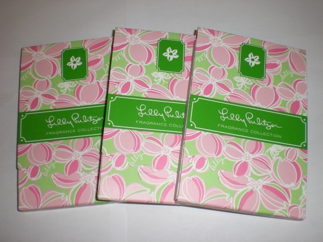 35 LILLY PULITZER NOTEPADS W/PENCIL  NEW 4.5"Lx3 1/8"W EACH PAD 51CT WHOLESALE