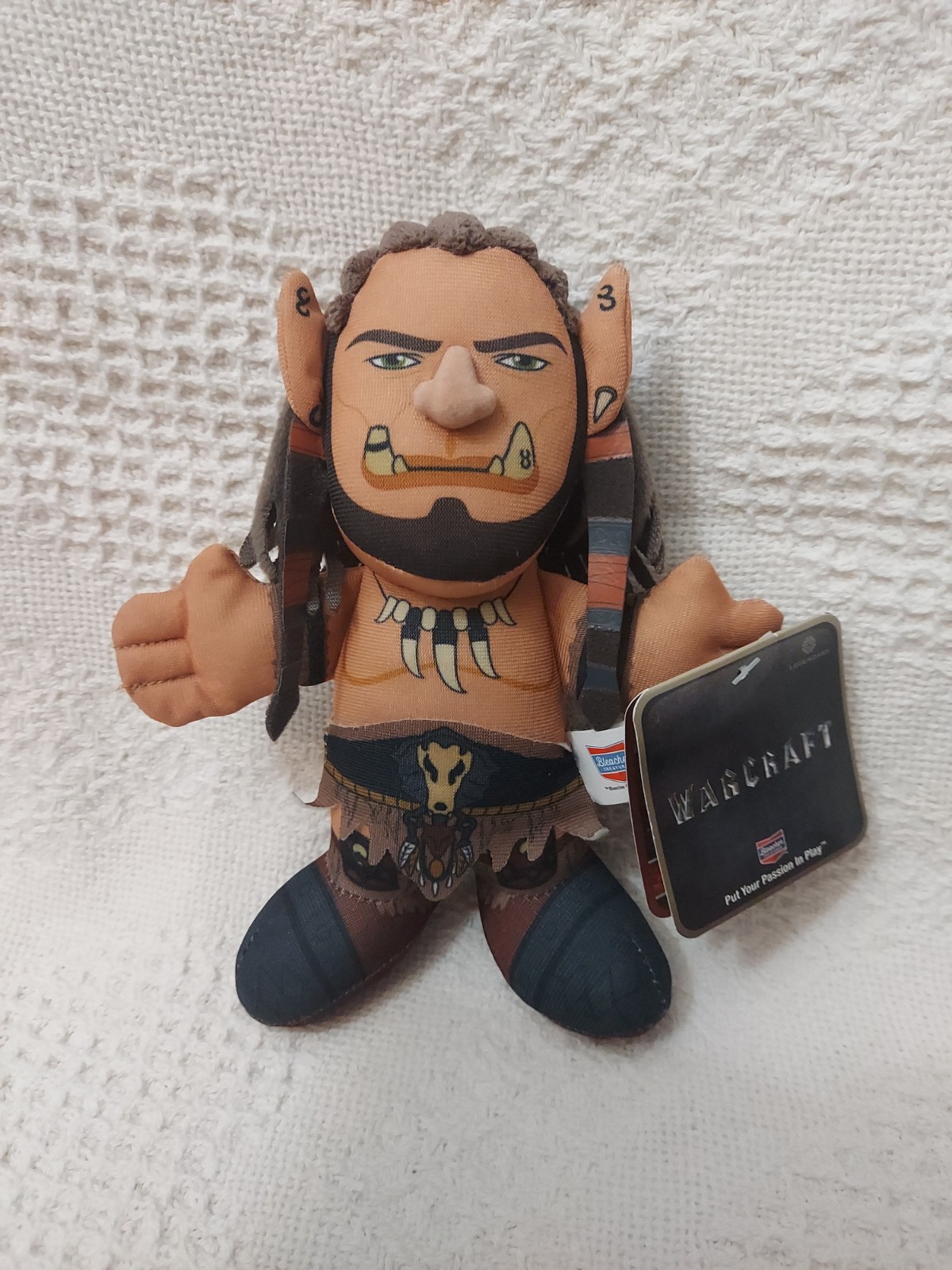 Bleachers Creatures Toys LLC Warcraft Durotan Orc 7-Inch Plush Figure 2016