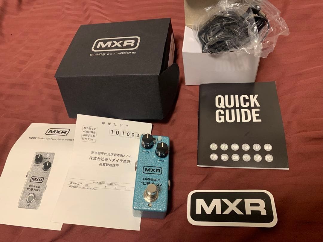 MXR CLASSIC 108 FUZZ MINI M296 385399