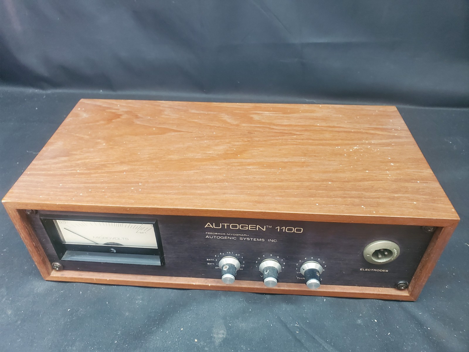 VTG Autogen 1100 Myograph Autogenic Systems INC Electronic, Untested