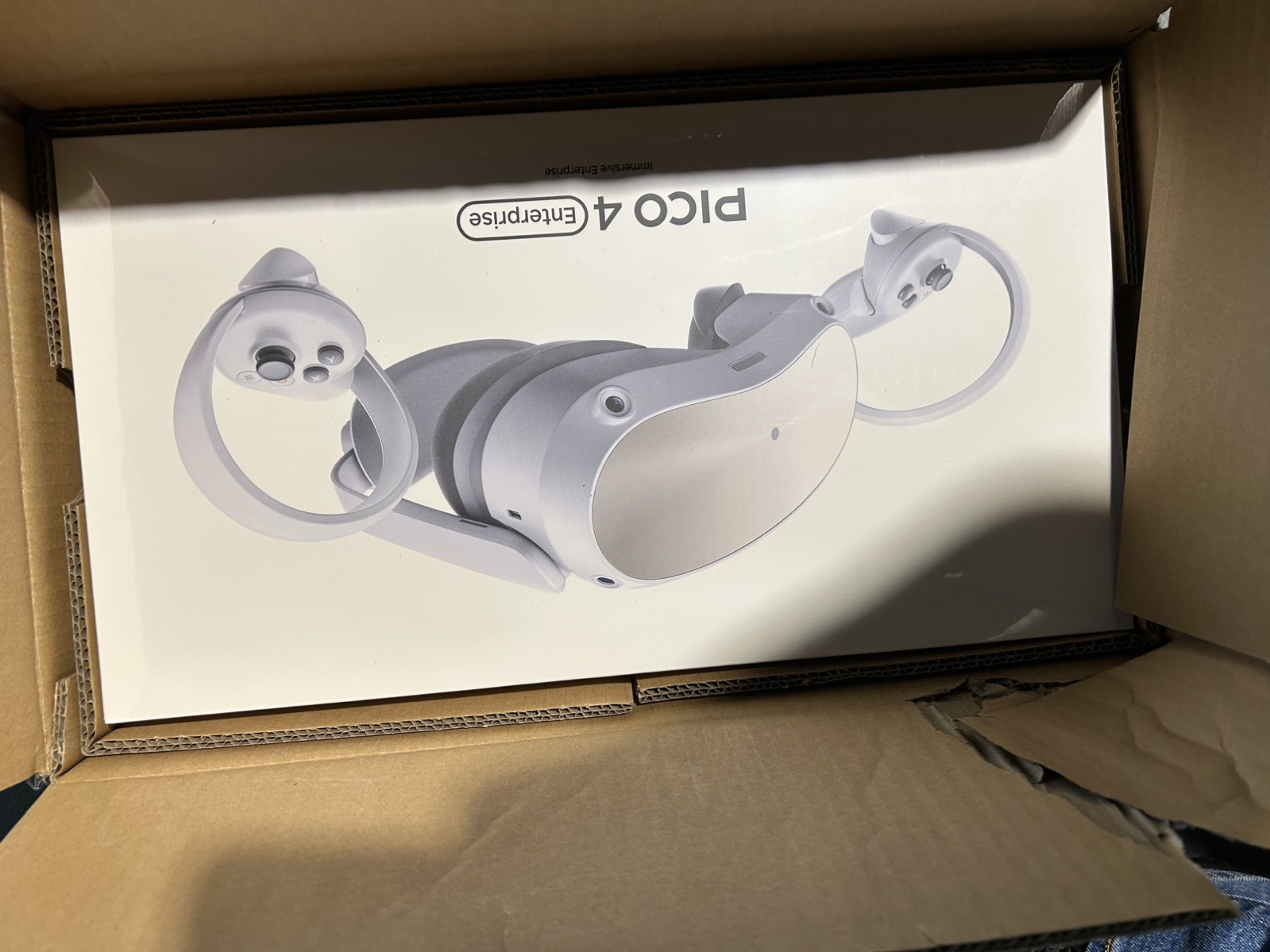 Pico 4 Enterprise 8GB + 256GB White VR Headset NEW SEALED -  FAST SHIP