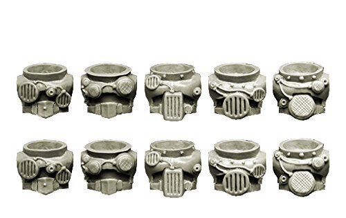 CB56 85 Pleasure Legions 28mm: Space Knights Sonic Steam Torsos
