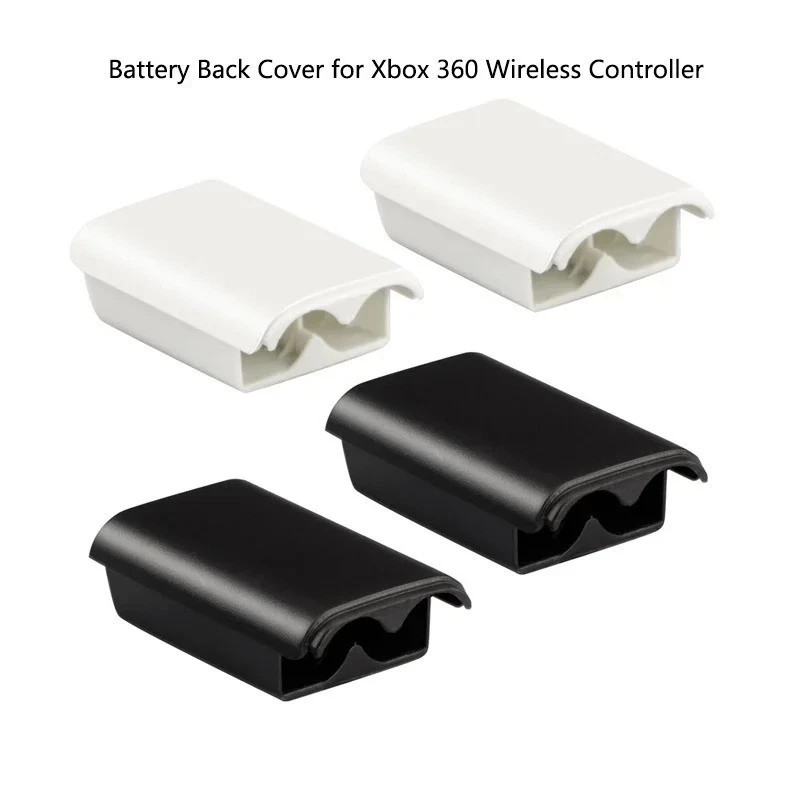 AA Battery Back Cover Case Shell Pack For Xbox 360 Wireless Controller Black Lot