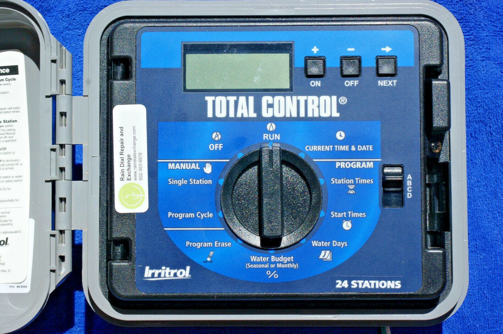 NEW -Irritrol Total Control TC-24EX-R 24 Station EXT/INT -Fst Shp & 5yr WARRANTY