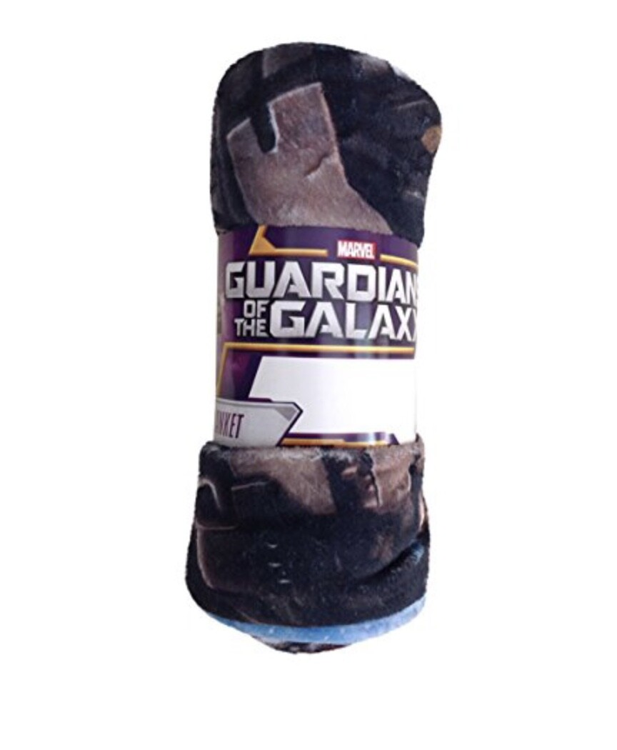 GUARDIANS OF THE GALAXY 50 x 60 PLUSH BLANKET THROW GROOT STAR LORD NEW FASTSHIP