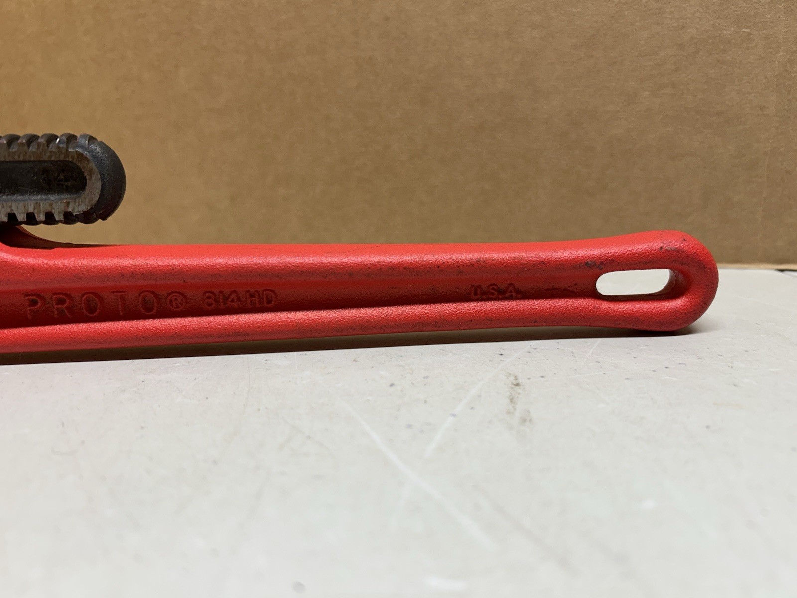 USED PROTO 814 HD PIPE WRENCH
