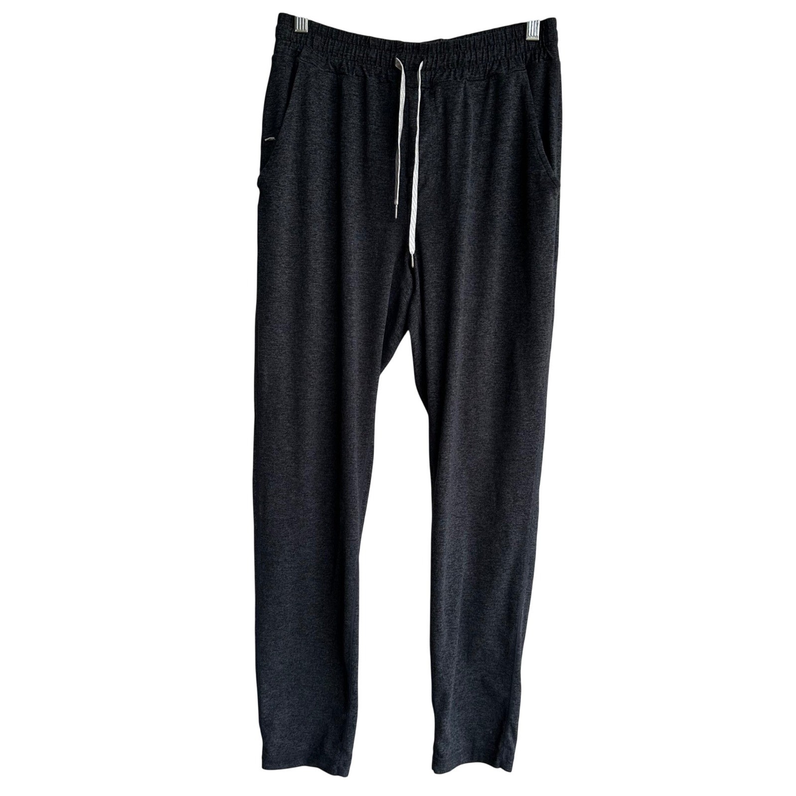 Vuori Ponto Performance Joggers Sweatpants Men Medium Charcoal Heather Athletic