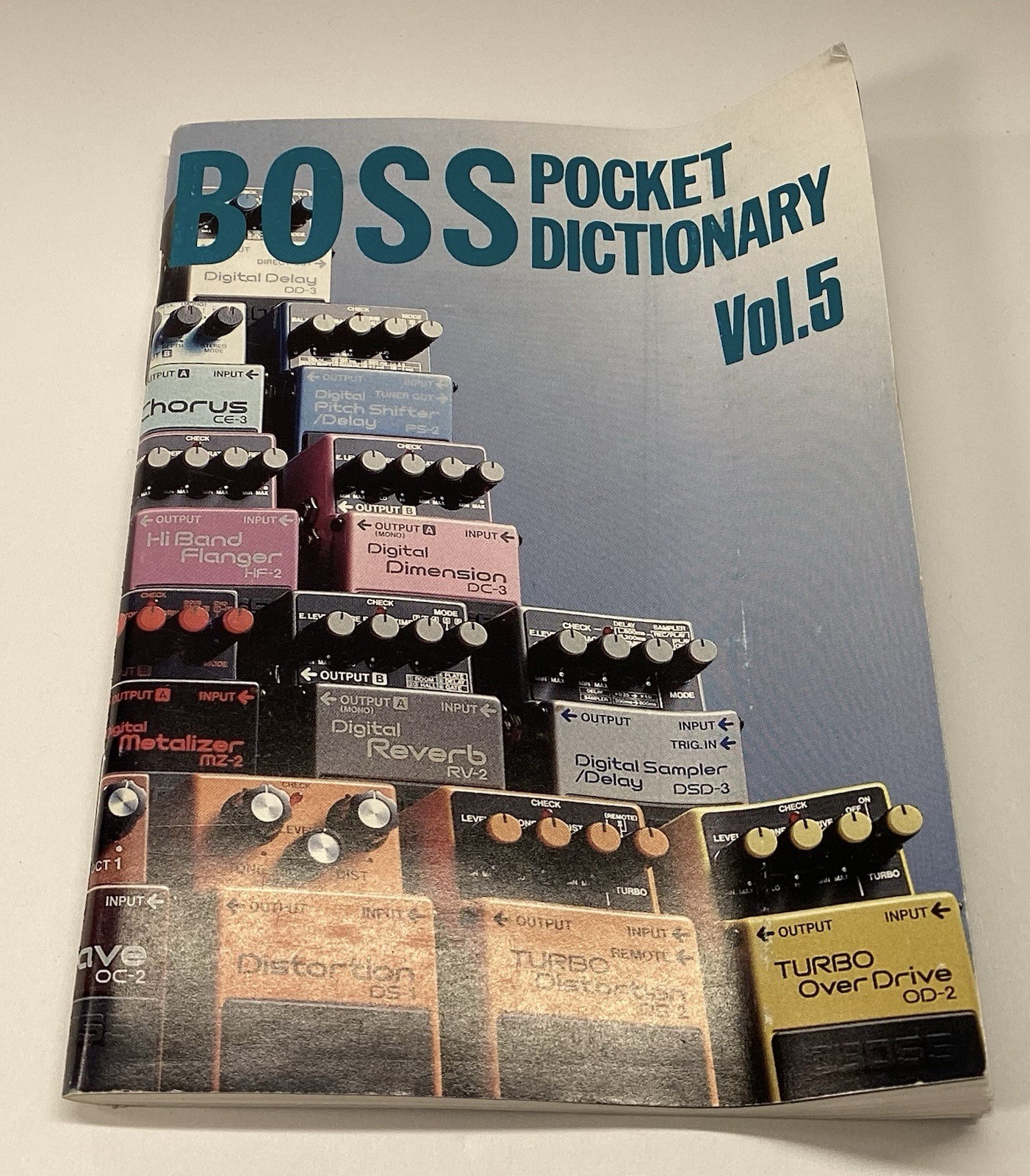 Boss Pocket Dictionary Volume 5 1988 Japan Vintage