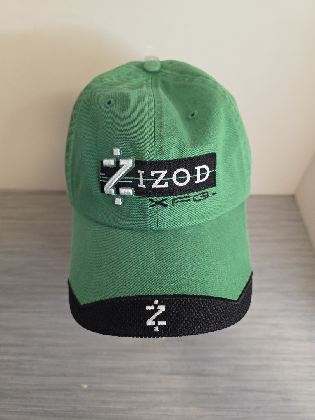 IZOD XFG Green Adjustable Strap Back Golfing Hat Cap Embroidered NWT!!!