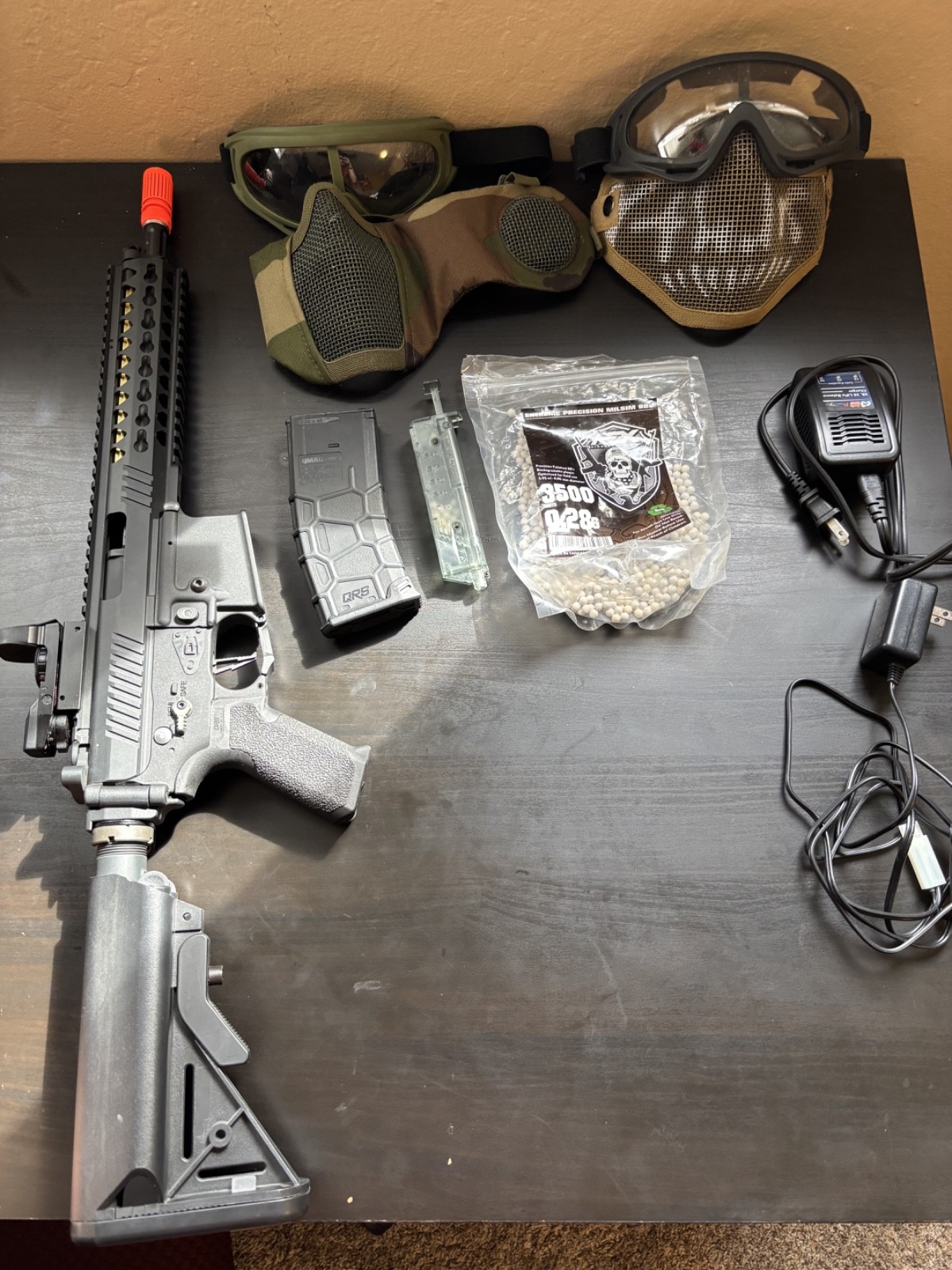 Airsoft starter kit (Gently used Avalon Rifle)